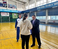 Андрей Лиманов поздравил молодых сотрудников УФСБ с посвящением в динамовцы