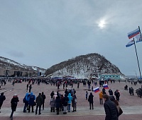На Камчатке стартовало патриотическое мероприятие «За Мир! За Россию! За Президента!»