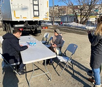 Заместитель председателя Городской Думы провёл приём граждан в микрорайоне Заозёрный