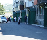 Приёмка первой дворовой территории прошла в Петропавловске-Камчатском 