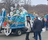 Первомайское шествие состоялось в Петропавловске-Камчатском