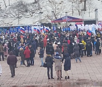 На Камчатке стартовало патриотическое мероприятие «За Мир! За Россию! За Президента!»