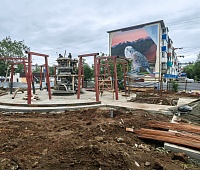 Комиссия проверила работы в сквере Строителей