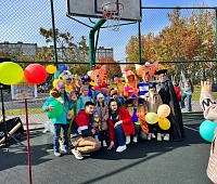 Праздник для детей провели в микрорайоне Горизонт