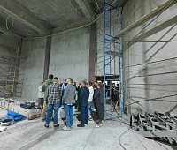 Работы по строительству нового корпуса Средней школы №40 проверила комиссия