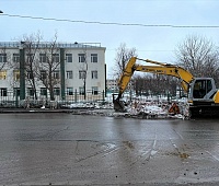 Благодаря вмешательству депутатов дорога к двум школам освобождена от грунта и снега
