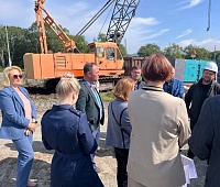 Состоялась проверка строящейся дороги на Халактырский пляж
