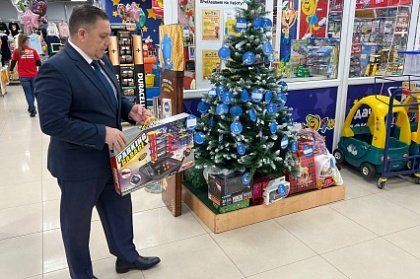 Депутаты Городской Думы дали старт новогодней  акции «Ёлка желаний»