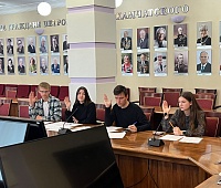 Вторая сессия Молодёжного парламента состоялась в Городской Думе 